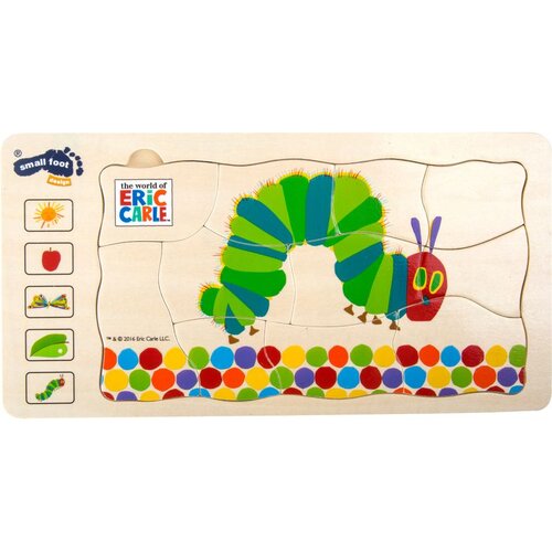 Small Foot puzzle slagalica &amp;quot;Vrlo gladna gusjenica&amp;quot; Slike