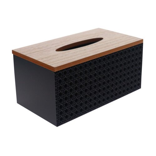 Master Kutija za maramice MDF 24x13x11,5cm 25AB1289 crna Cijene