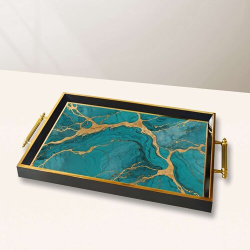 Aberto Design Poslužavnik TPA10011 50 x 29 x 3.5 cm, Šareni Cene