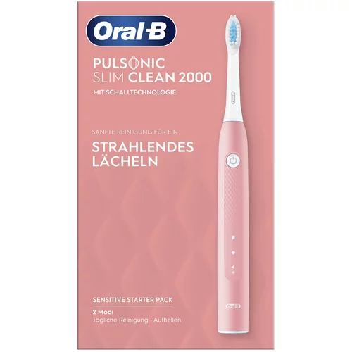 Oral-b Pulsonic Slim Clean 2000 Pink sonična električna četkica za zube Pink