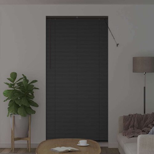  Venecijanski zastore Crna 220 x 105 cm Aluminij Slike