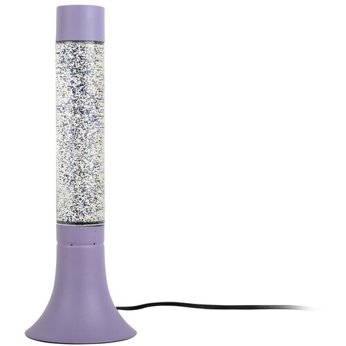 Leitmotiv Vijolična namizna svetilka s steklenim senčilom (višina 37,5 cm) Astro Glittler – Cene
