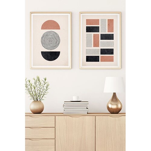 Wallity Uramljena slika Huhu27, 30x40 cm , 2 dijela Cijene