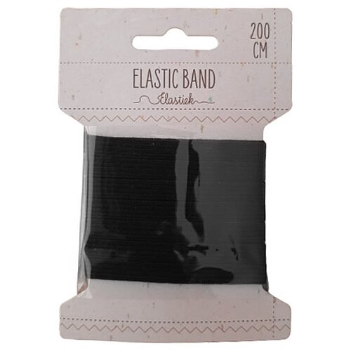  ELASTIČNA GUMA CRNA 200X0,8CM Slike