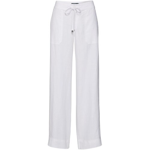 Polo Ralph Lauren Hlače &amp;#039;JOVONIE-WIDE LEG-PANT&amp;#039; bijela Slike