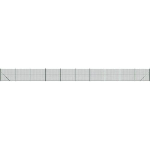  Ograda od žičane mreže s prirubnicom zelena 1,4 x 25 m Slike