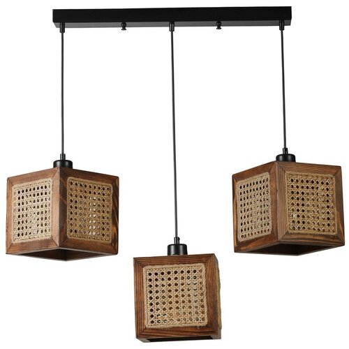 Opviq kumsal 8700-5 rattanwalnut chandelier Cene