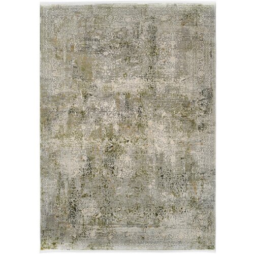 Dieter Knoll TKANA PREPROGA Avignon 240/240 cm tkano siva, zelena Cene