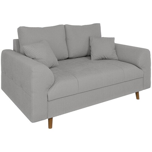 Ropez Svijetlo siva sofa od samta 150 cm Ariella &amp;ndash; Slike
