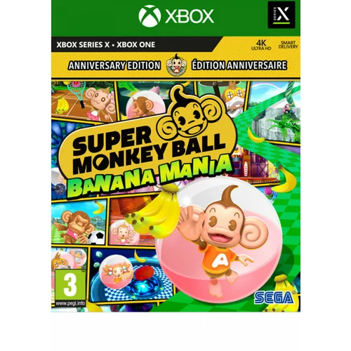 Sega Super Monkey Ball: Banana Mania - Launch Edition (xbox One Xbox Series X)