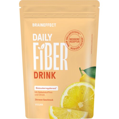 BRAINEFFECT Daily Fiber - Lemon Cene