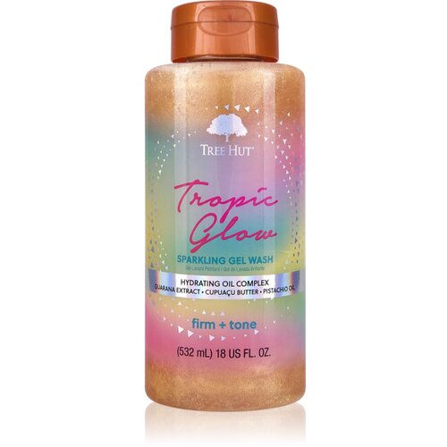 TREE HUT Tropic Glow Foaming Gel Wash hidratantni gel za tu&scaron;iranje za blistavi sjaj 532 ml Cijene