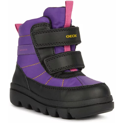 Geox Zimski škornji B Willaboom Girl B A B365AE 0FU54 C8227 S Purple/Black