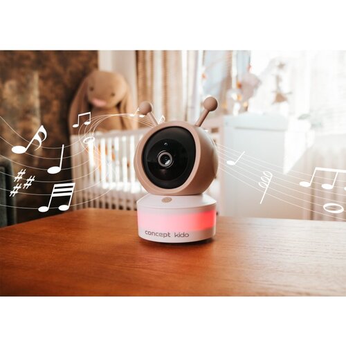 Copen KIDO KD5010 Digitalni video monitor za bebe s LED pozadinskim osvjetljenjem 1 kom Slike