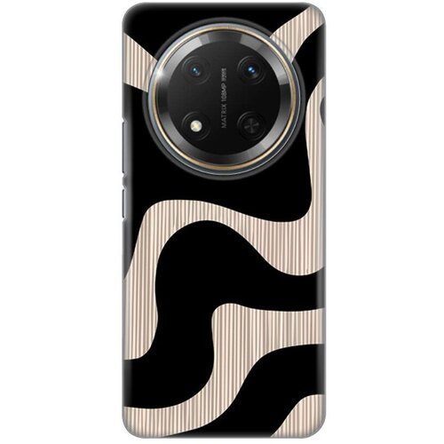  Torbica Silikonska Print Skin za Honor Magic 7 Lite Black Flow Cene