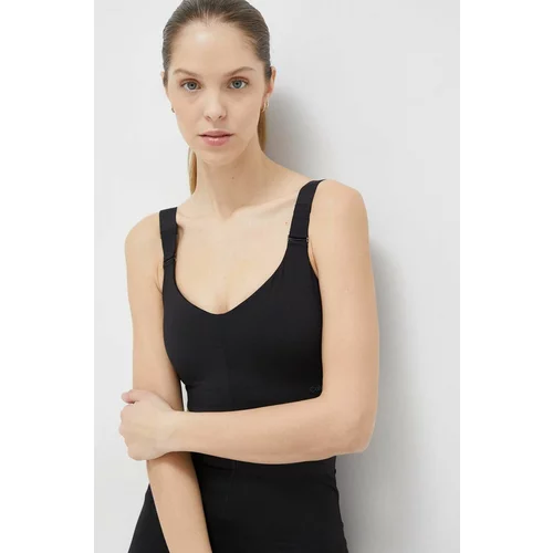 Calvin Klein Sportski grudnjak Essentials boja: crna, glatki model