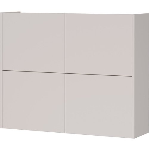 Germania Kremno bela stenska omarica v mat dekorju 97x79x27 cm Binetto &ndash; Cene