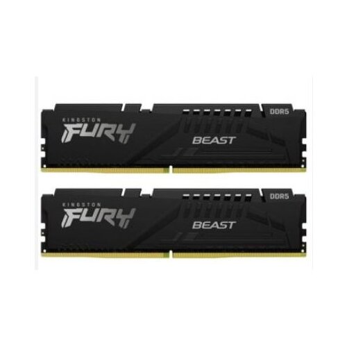 Kingston 64GB 6000MHz DDR5Fury Beast (2x32GB), CL30,XMP, 2RX8, 288-pin 16Gbit Slike