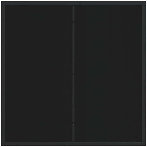 VidaXL Vrtni set za objed s jastukom 5 pcs Crna Poli ratan Slike