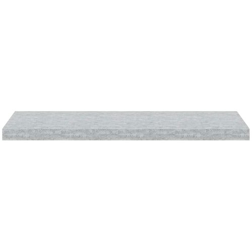  Plutajuće zidne police 4 kom boja betona 80 x 23,5 x 3,8 cm MDF Slike