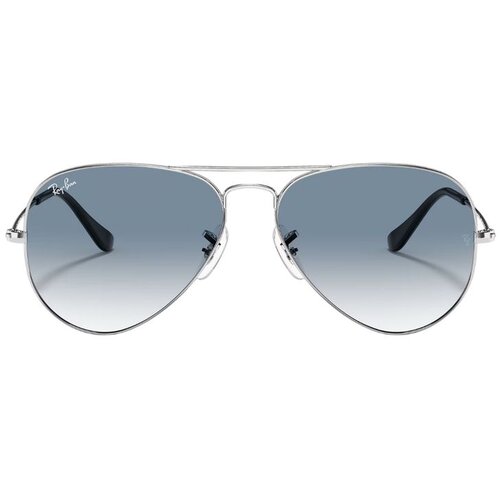 Ray-ban Unisex sunčane naočale Ray Ban RB 3025 SN Aviator Gradient XL Silver (srebrne) Slike