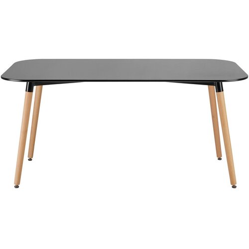 Bessagi Home Esstisch In Schwarz Ca. 160x90 Cm 'anuk' Cene