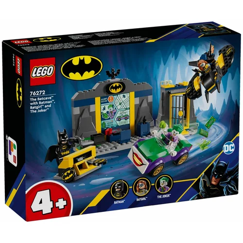Lego 76272 Batvotlina™ z Batmanom™, Batgirl™ in Jokerjem™
