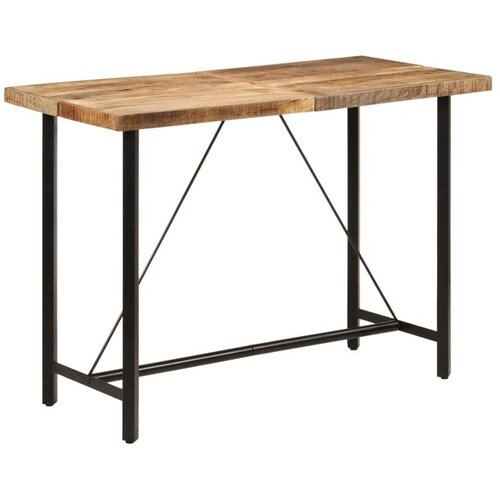 vidaXL Barski stol 150 x 70 x 107 cm masivno drvo manga i željezo Cijene