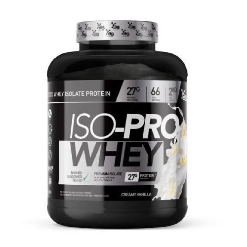 Basic Supplements Whey Protein Iso-Pro, Vanila, 2kg Cene