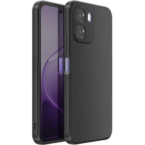 AVIZAR Ovitek za Oppo A6x Pro iz mehkega silikona Protiudarni Oleofoben, Črna, (5000274745) Cene