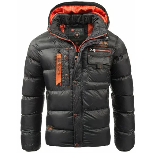 Geographical Norway moška zimska jakna citernier, črna