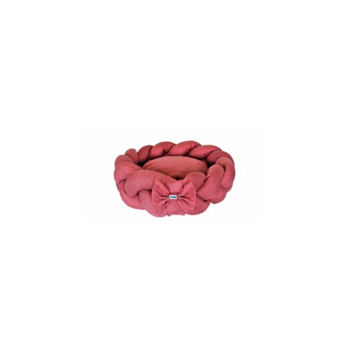 Pet Line krevet pletenica bordo XS Slike