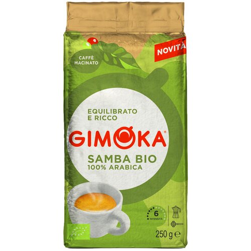 GIMOKA mešavina pržene mlevene kafe samba biologico espresso 250g Cene