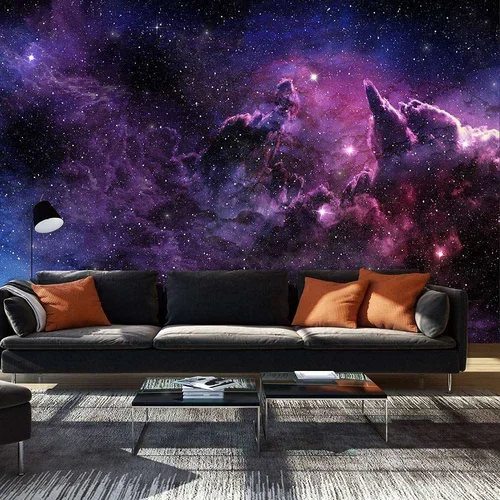  Samoljepljiva foto tapeta - Purple Nebula 441x315