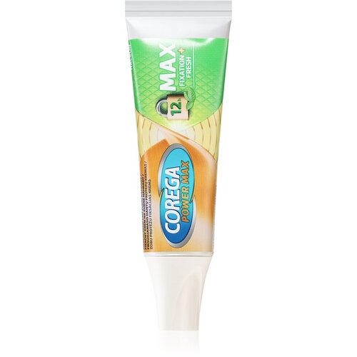 Corega Powermax Fixation Fresh gel za učvr&amp;scaron;ćivanje za zube 40 g Slike