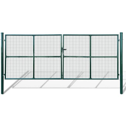 vidaXL Mrežasta vrtna vrata 415 x 200 cm / 400 x 150 cm Cene