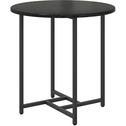  Set pomoćnih stolića 2 pcs Crni hrast Slike