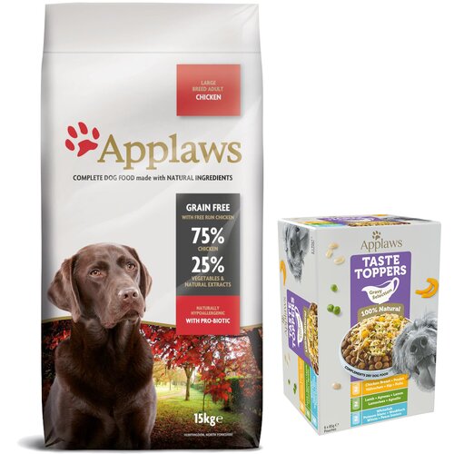 Applaws Adult za velike pasmine, piletina - 2 x 15 kg Cijene