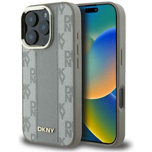 Dkny etui kariran vzorec magsave za iphone 16 pro magnetna bež, (5000010167) Cene