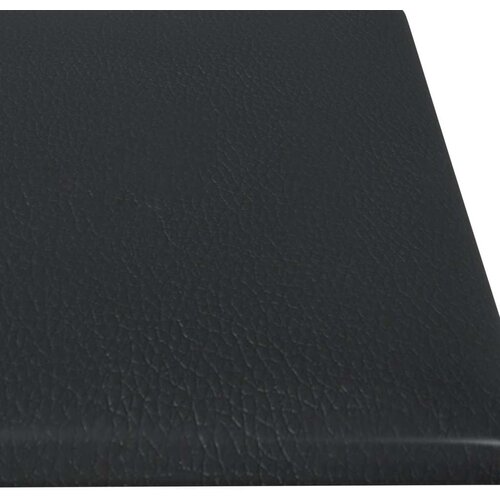  Zidna uzglavlja 12 pcs Crna 60 x 15 cm tkanina - Crna 60 x 15 cm Pravokutno Slike
