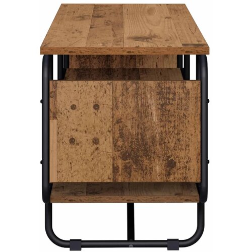  TV stalak 140 x 36 x 45 cm Staro drvo Konstruirano drvo - Staro drvo 140 x 36 x 45 cm Slike