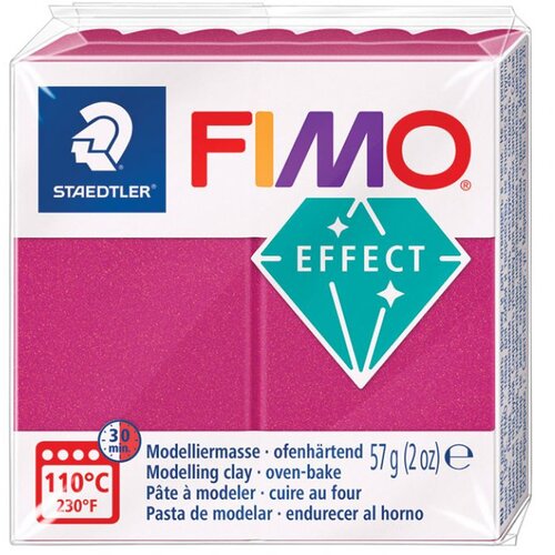  MASA ZA MODELIRANJE 57G FIMO EFFECT METALLIC STAEDTLER 8010-21 METALIK BORDO Cene