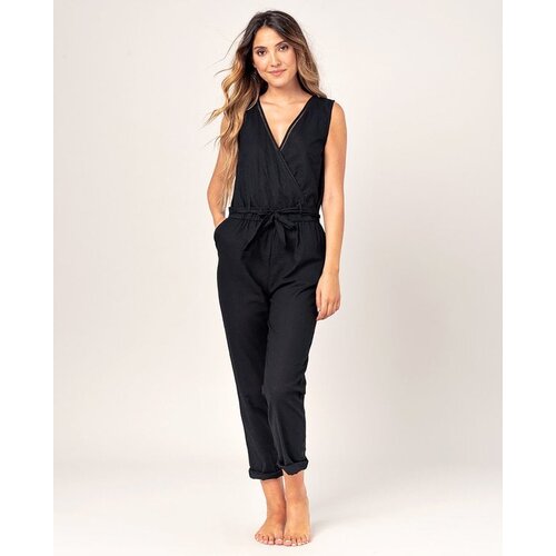 Rip Curl Jumpsuit KELLY COMBI PANT Black Slike
