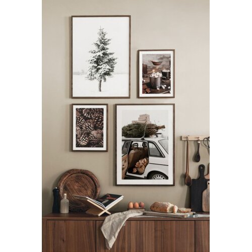 Wallity Uokvirena slika Nwyearmdl1, 33x48 cm, 4 dijela Cene