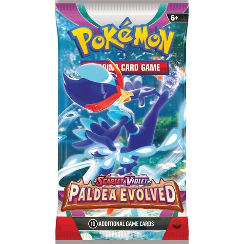 POKEMON TCG kartice Pokemon SV02 Paldea Evolved paket, plava Cene