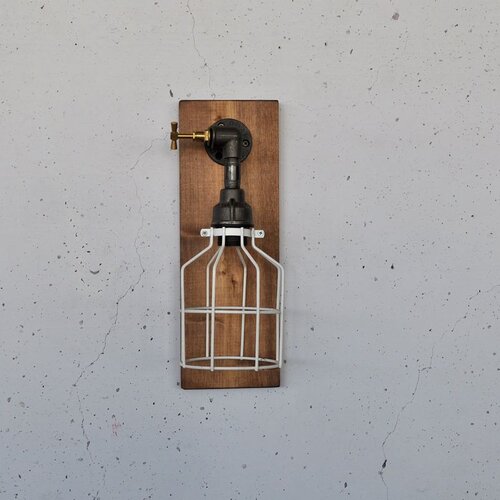 Opviq Pp172 woodenblack wall lamp Cene