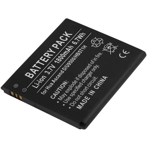 AVIZAR Baterija za pametni telefon Huawei Ascend D Quad XL Li-ion 3.7V 1800mAh 6,7 Wh, Črna, (5000220917) Cene