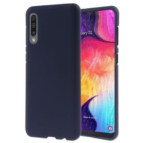 Goospery soft feeling silikonski ovitek za samsung galaxy A51 A515 - temno moder Cene