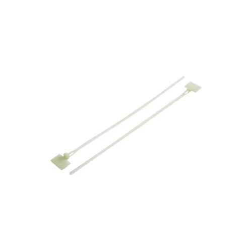 TRU COMPONENTS vezica za kabele 101 mm prozirna s poljem za označavanje, za višekratnu upotrebu 1592847 TC-MHVC100203 1 kom. Cijene
