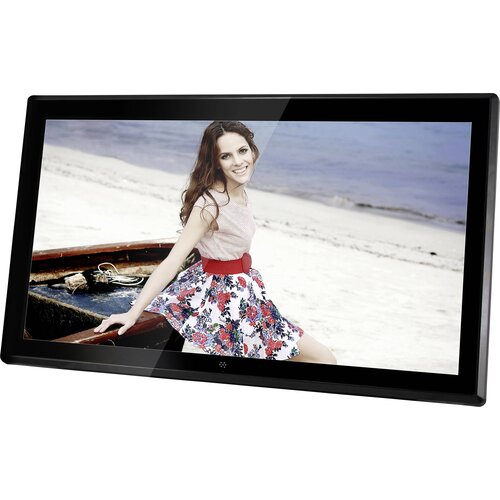 Braun Phototechnik DigiFrame 1731 8GB digitalni foto okvir 43.9 cm 17.3 palec EEK: B (A - G) 1920 x 1080 Pixel 8 GB črna, (20443968) Cene